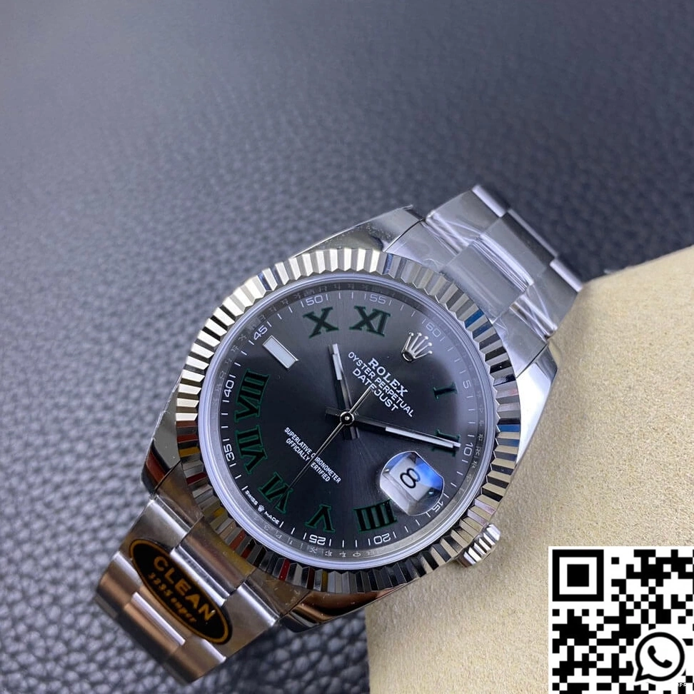Rolex Clean Factory M126334-0021 Dial Grey Datejust 0928